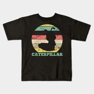 Retro Caterpillar Kids T-Shirt